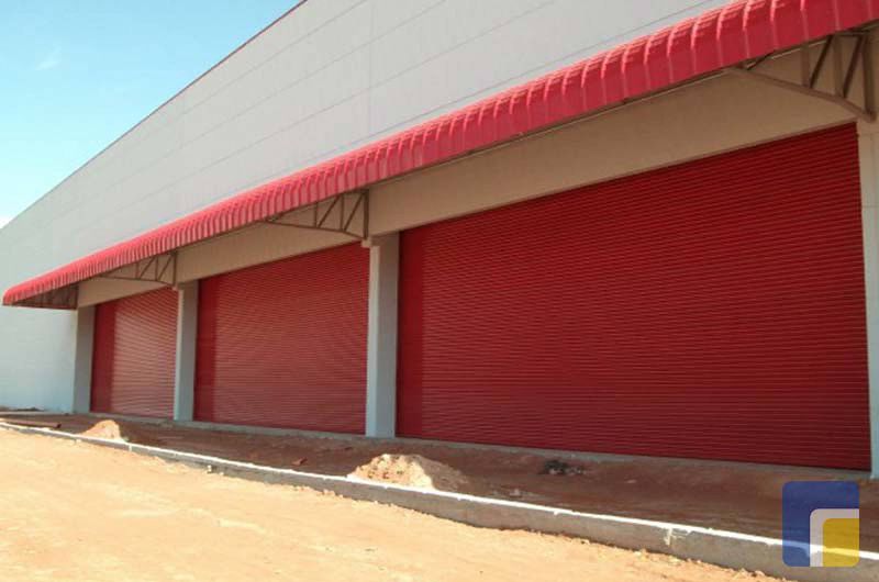 Portões de enrolar automáticos